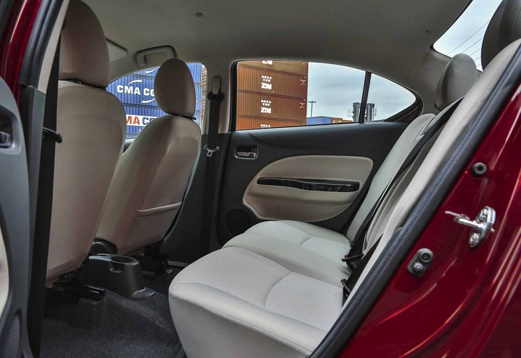 Mitsubishi Mirage 2017 Fuel Efficient Interior view