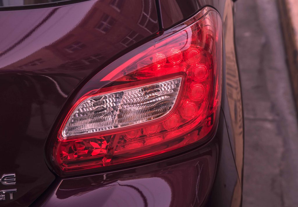 Mitsubishi Mirage 2017 Fuel Efficient back light