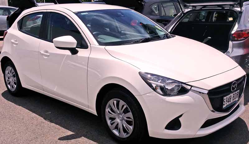 small cars with automatic transmission Mazda 2